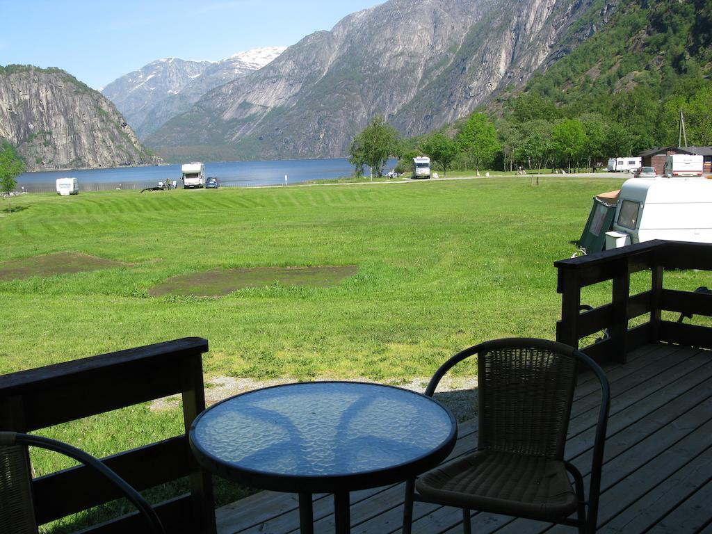 Hotel Saebo Camping Eidfjord Pokoj fotografie